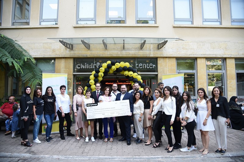 322 Million L.L. from Spinneys shoppers to the Children Cancer Center